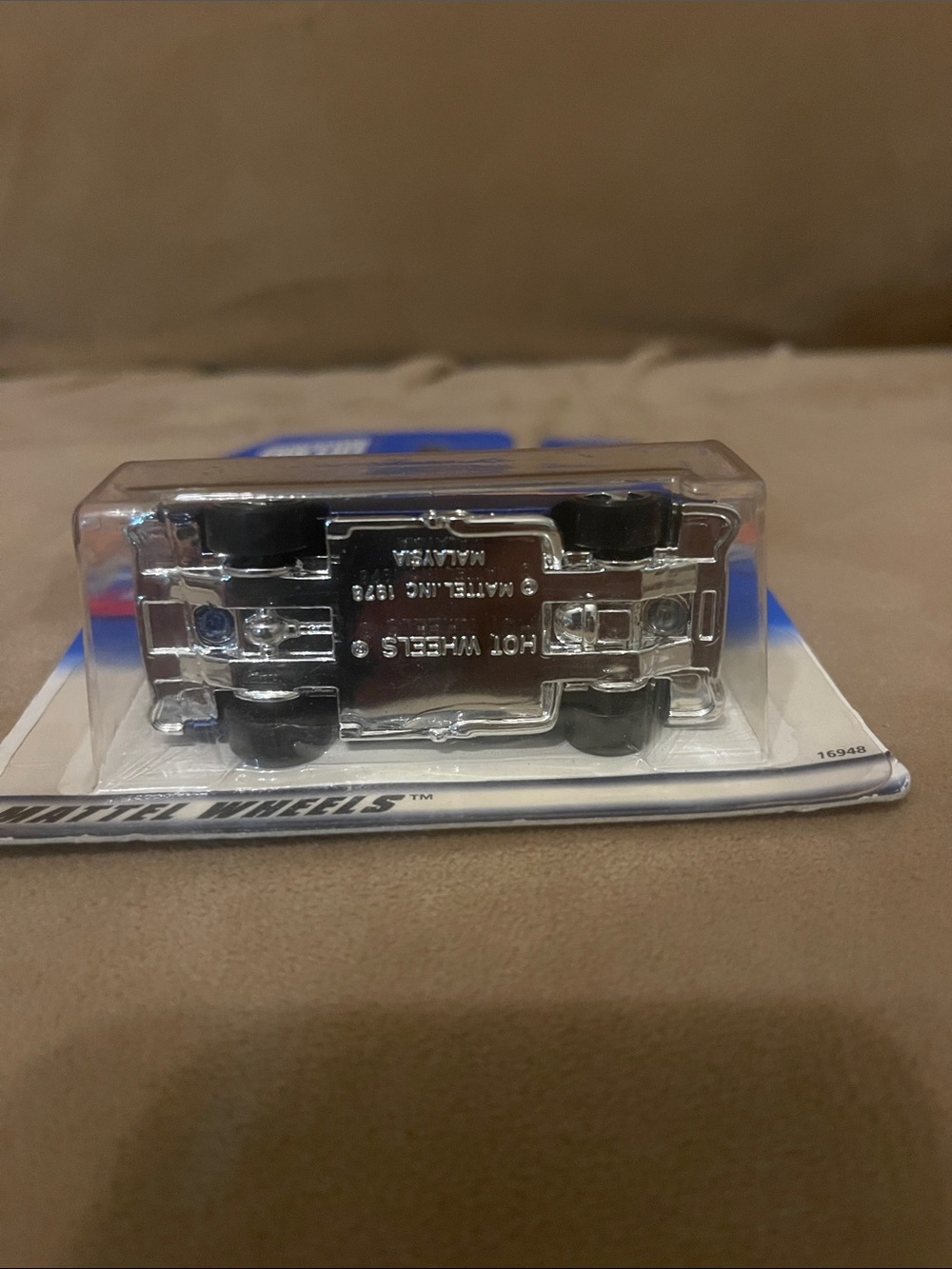 Mattel Hot Wheels Blue '55 Chevy Die-Cast Car - Picture 3 of 5